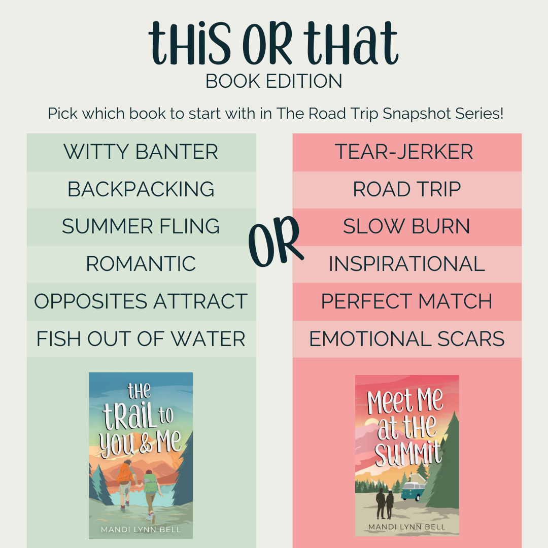 Meet Me at the Summit - Coming of Age Romance *signed*