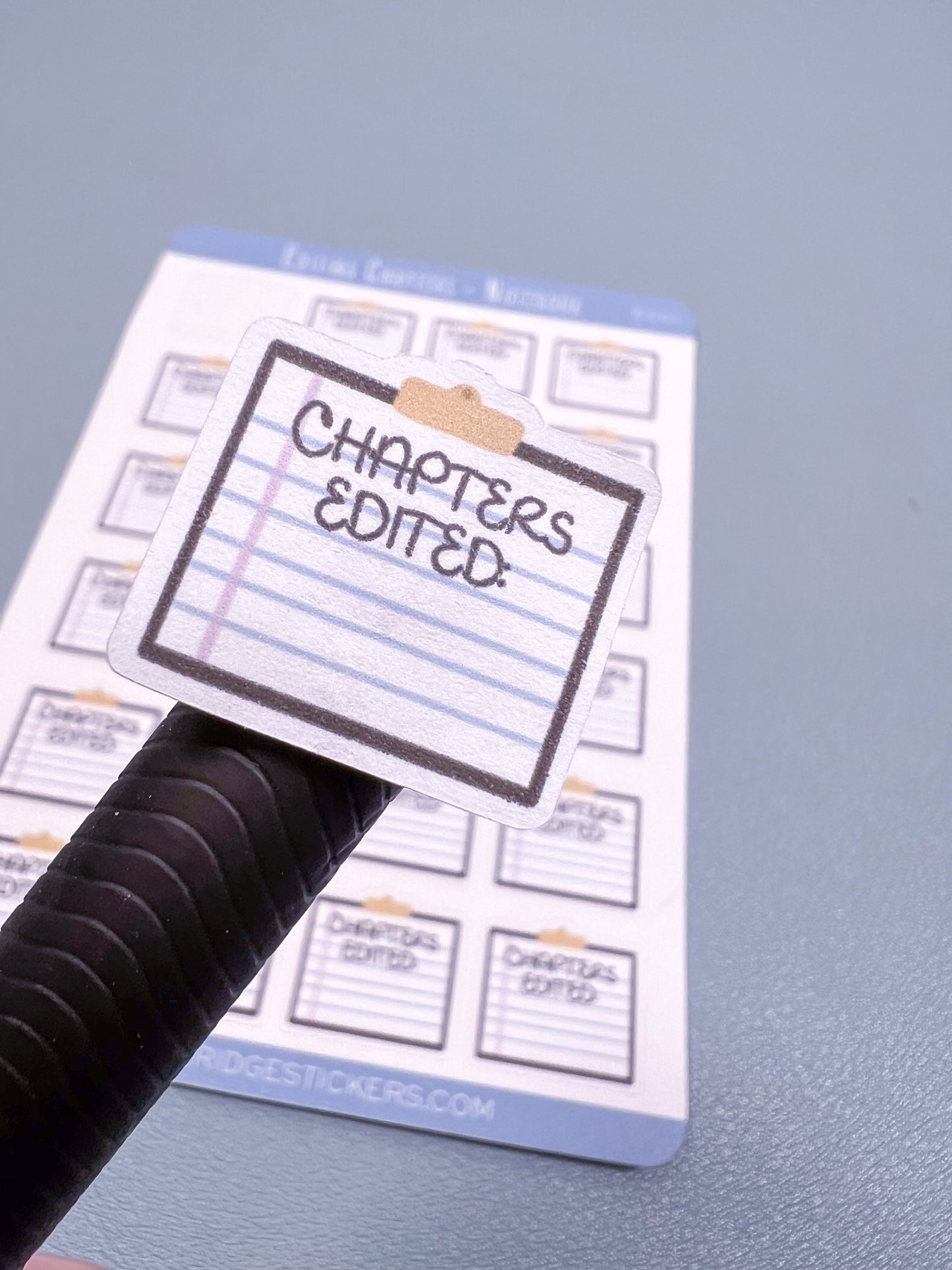 Editing Tracker Sticker - Notepad