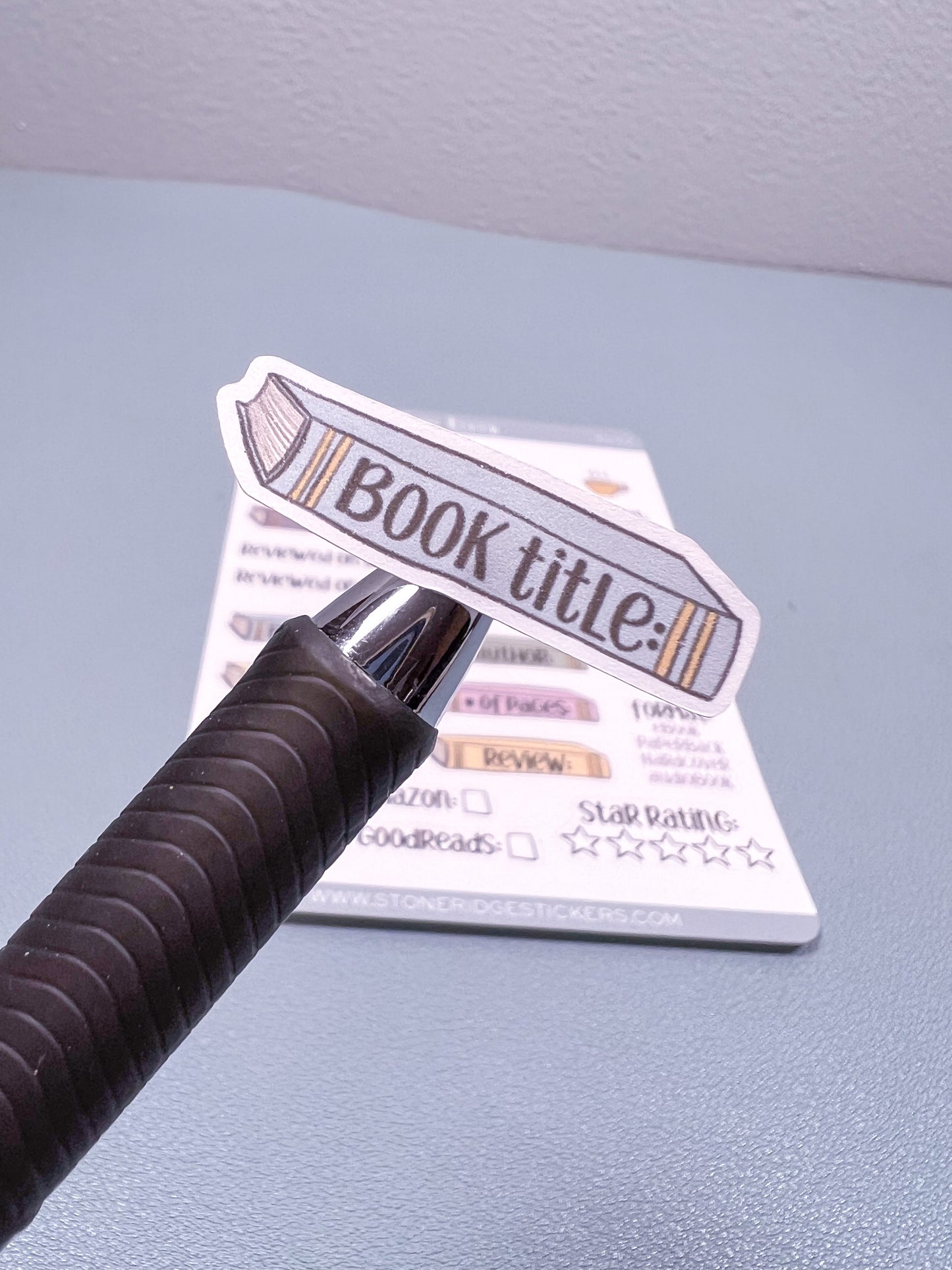 Book Review Sticker
