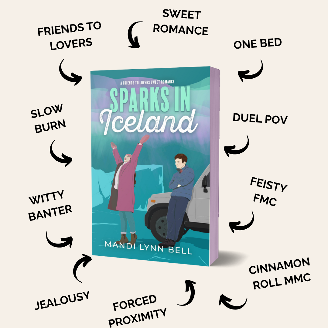 Special Edition Paperback: Sparks in Iceland - Friends to Lovers *signed*