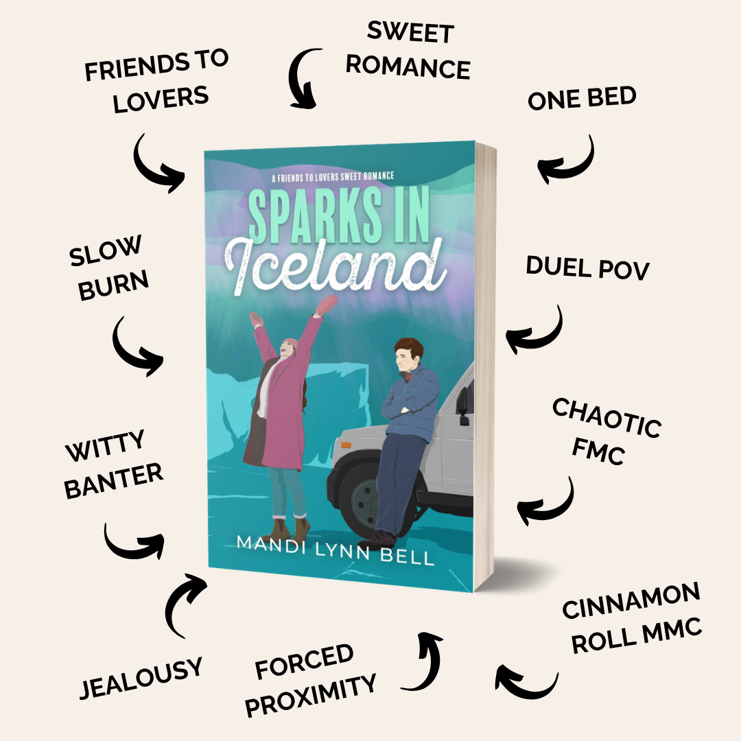 Special Edition Paperback: Sparks in Iceland - Friends to Lovers *signed*