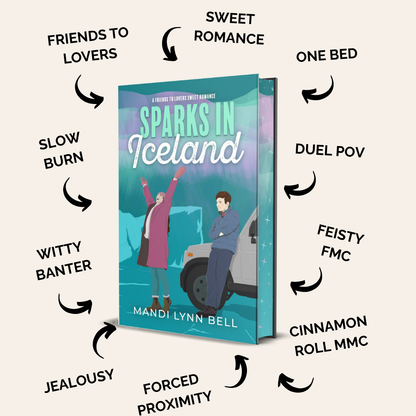Annotated Deluxe Hardcover: Sparks in Iceland - Friends to Lovers *signed*