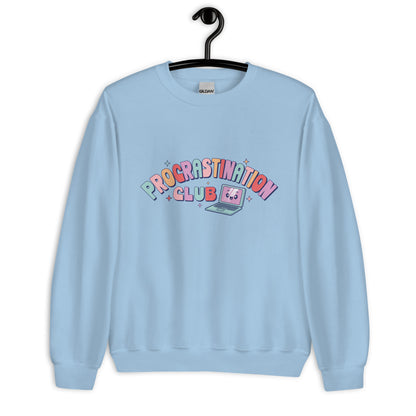 Procrastination Club - Unisex Crewneck Sweatshirt