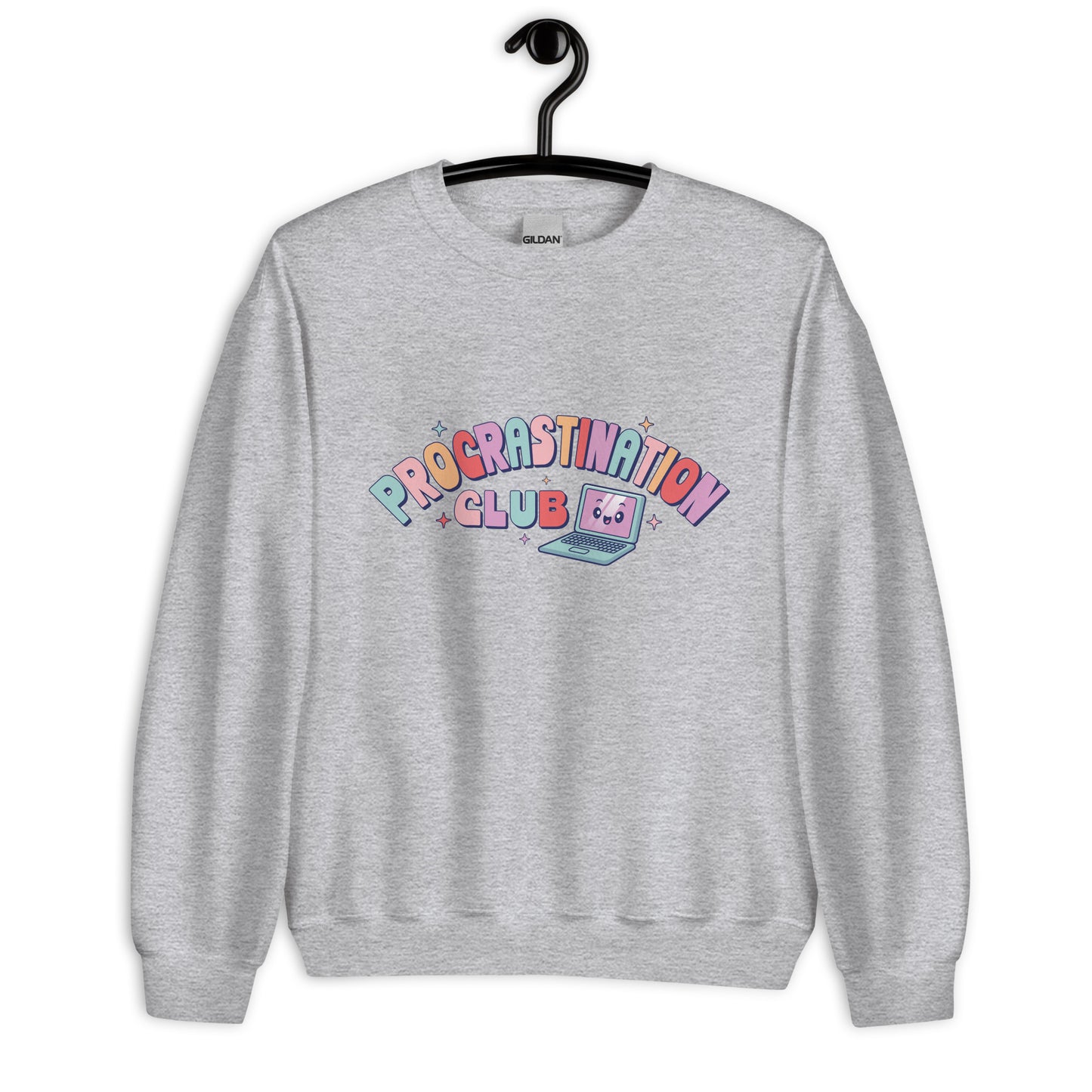 Procrastination Club - Unisex Crewneck Sweatshirt